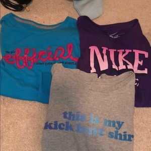 Nike t-shirt bundle